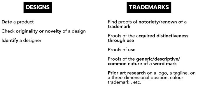 our services trademarks and designs