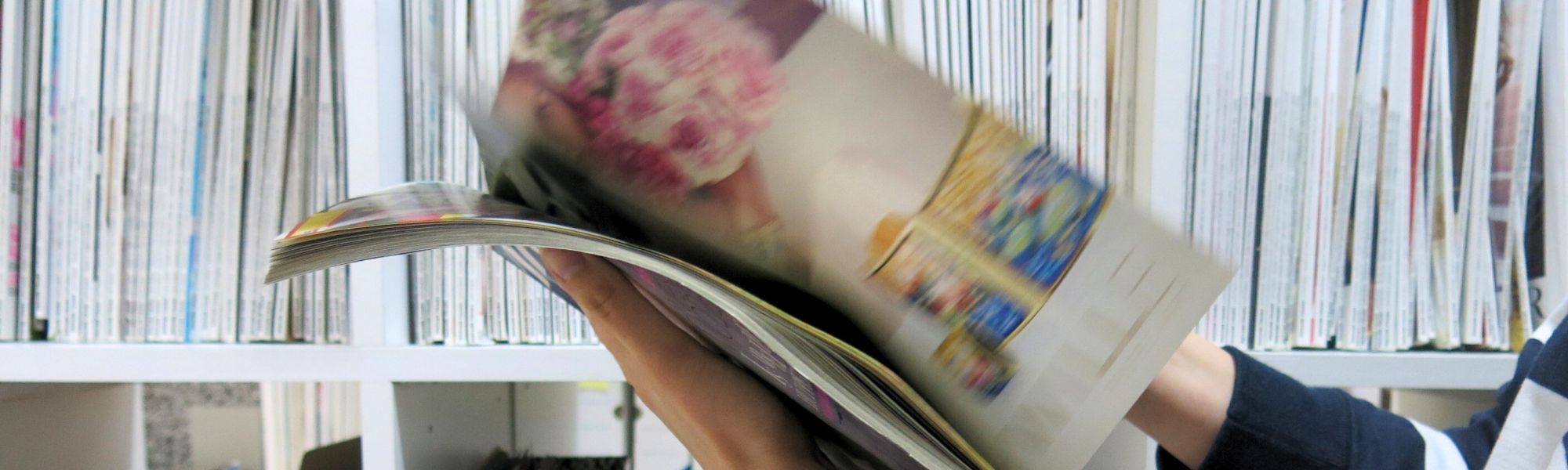 browse a magazine