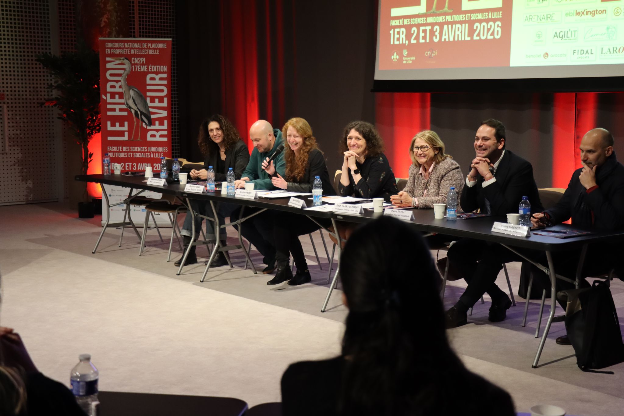Le jury du CN2PI à Lille, 2026, Paperz IP sponsor CN2PI