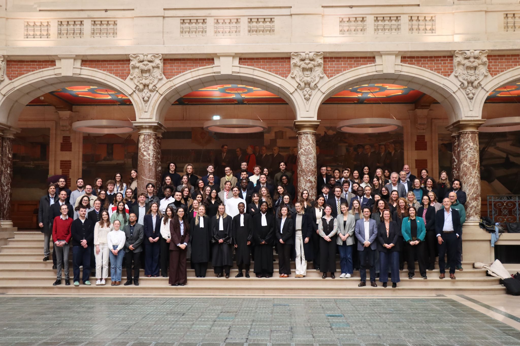 photo de groupe cn2pi 2026 Lille étudiants et professionnels de la propriété intellectuelle concours de plaidoiries