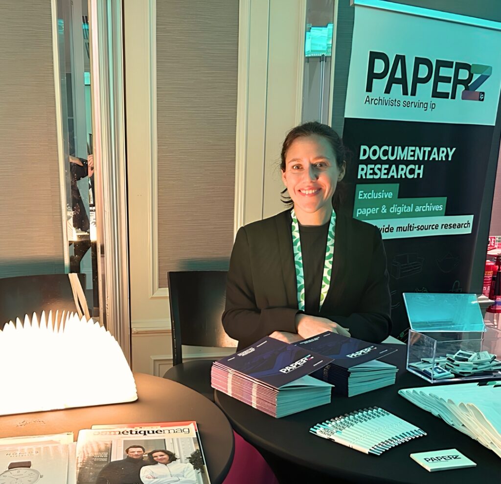 ECTA 2026 44e édition PAPERZ IP recherche documentaire designs et marques stand Agathe Curis